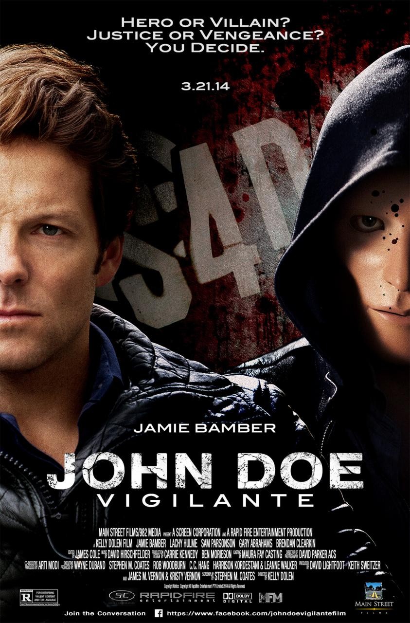 Extra Large Movie Poster Image for John Doe: Vigilante 