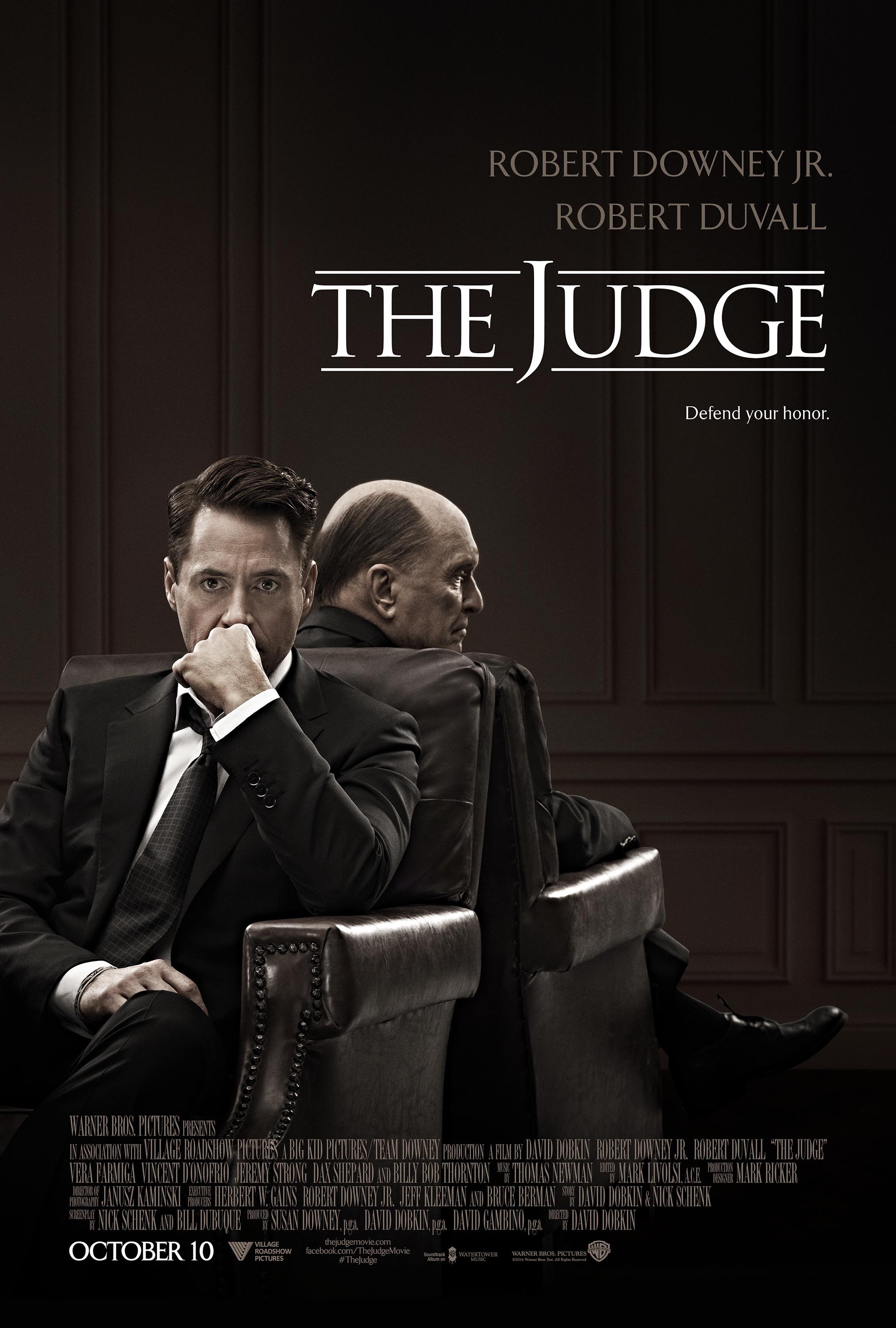 Mega Sized Movie Poster Image for The Judge (#1 of 2)