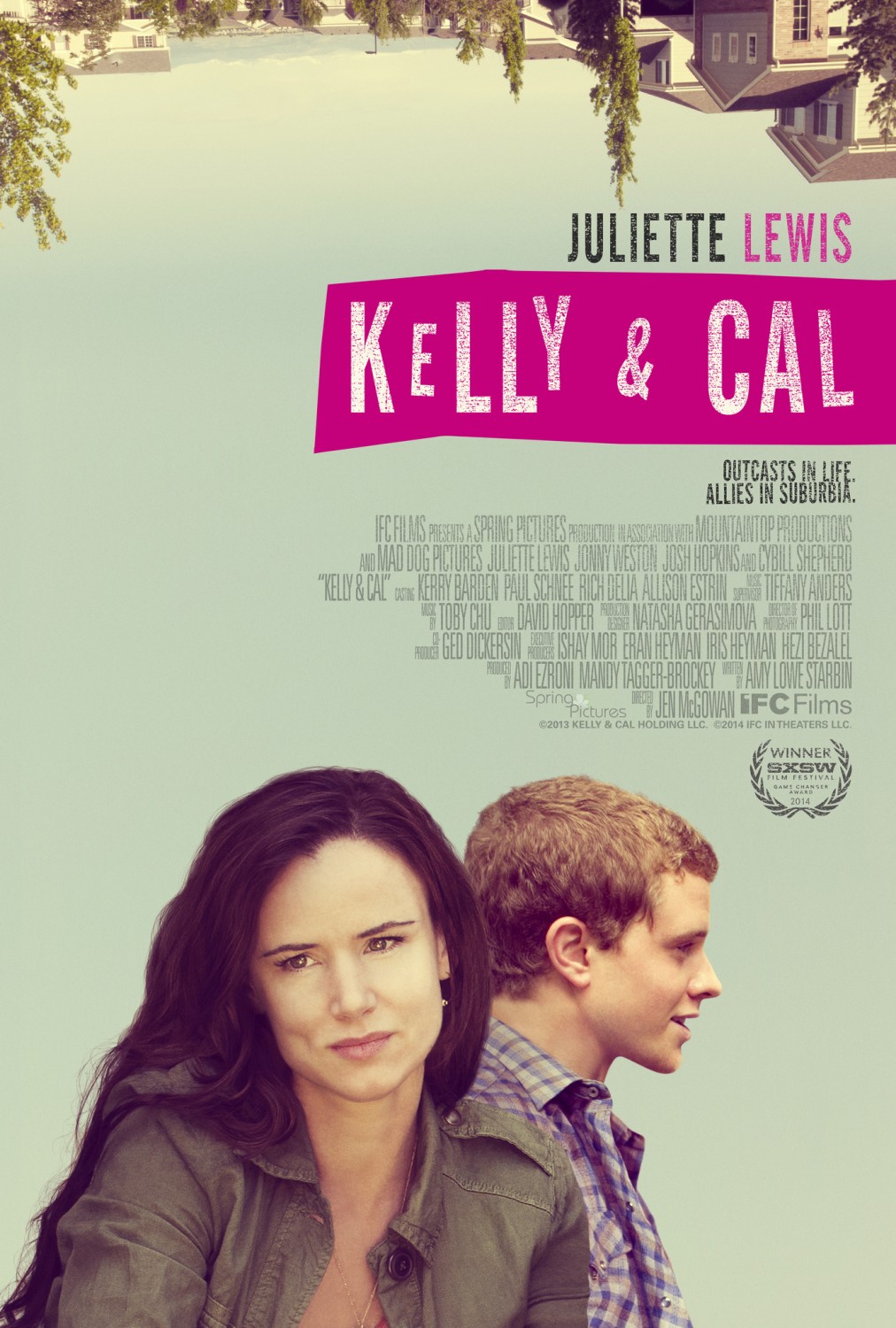 Extra Large Movie Poster Image for Kelly & Cal 
