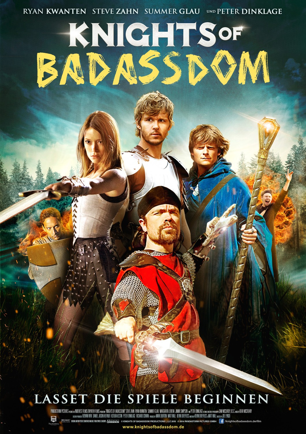 Extra Large Movie Poster Image for Knights of Badassdom (#2 of 2)