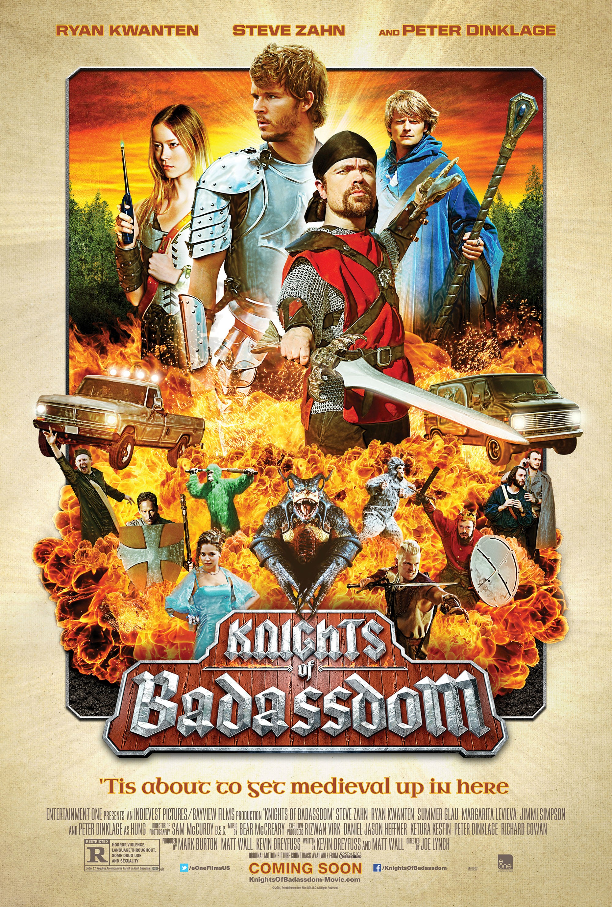 Mega Sized Movie Poster Image for Knights of Badassdom (#1 of 2)