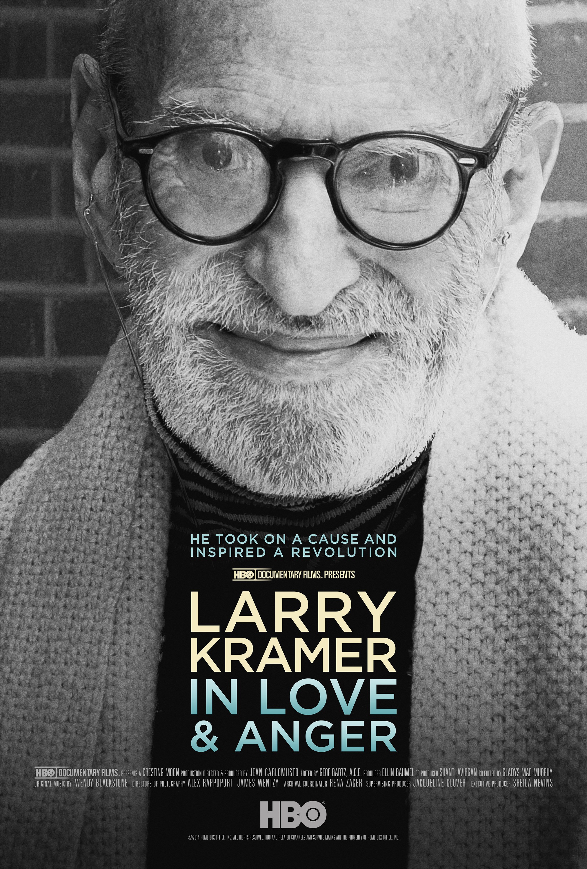 Mega Sized Movie Poster Image for Larry Kramer in Love and Anger 