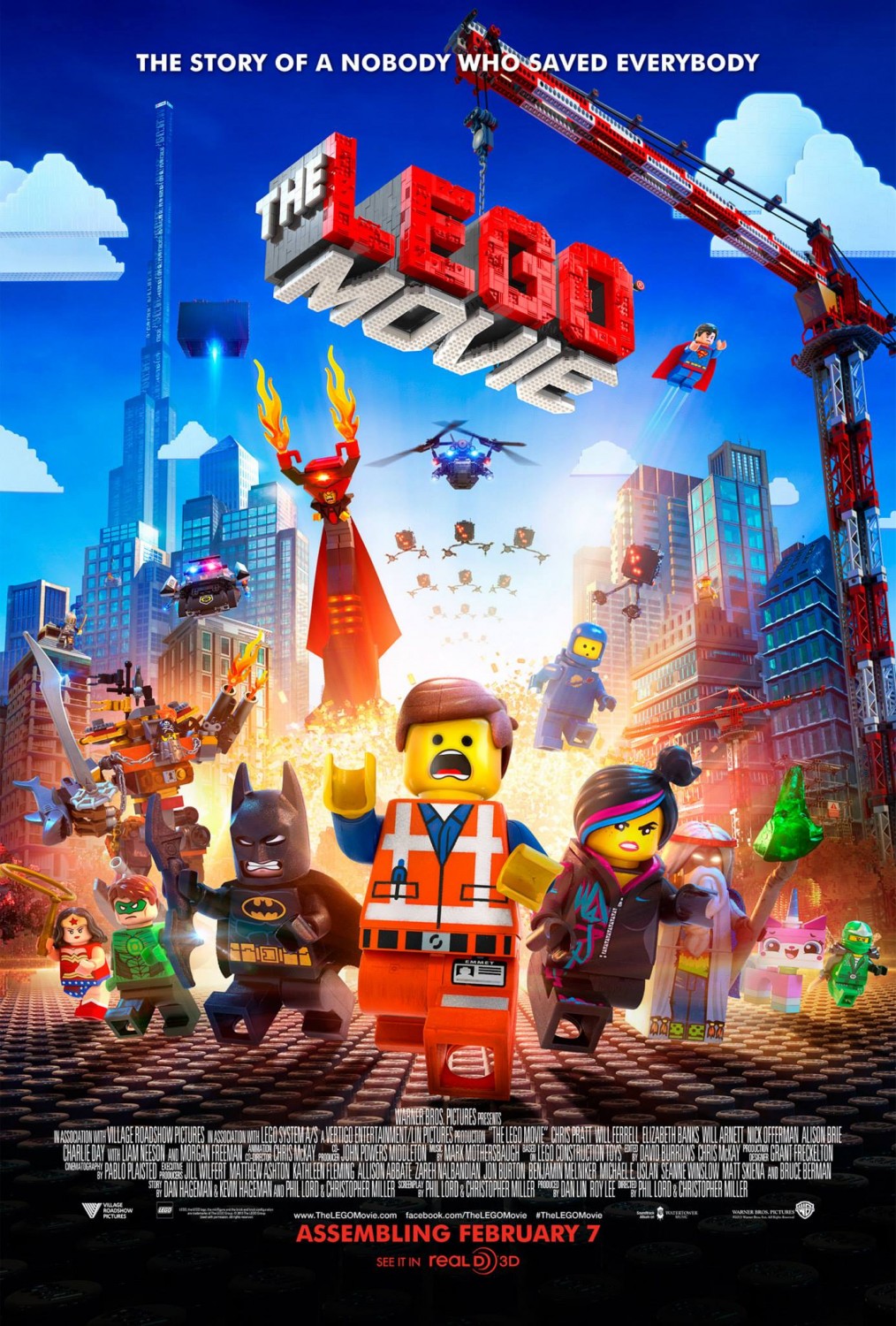 Extra Large Movie Poster Image for The Lego Movie (#9 of 17)