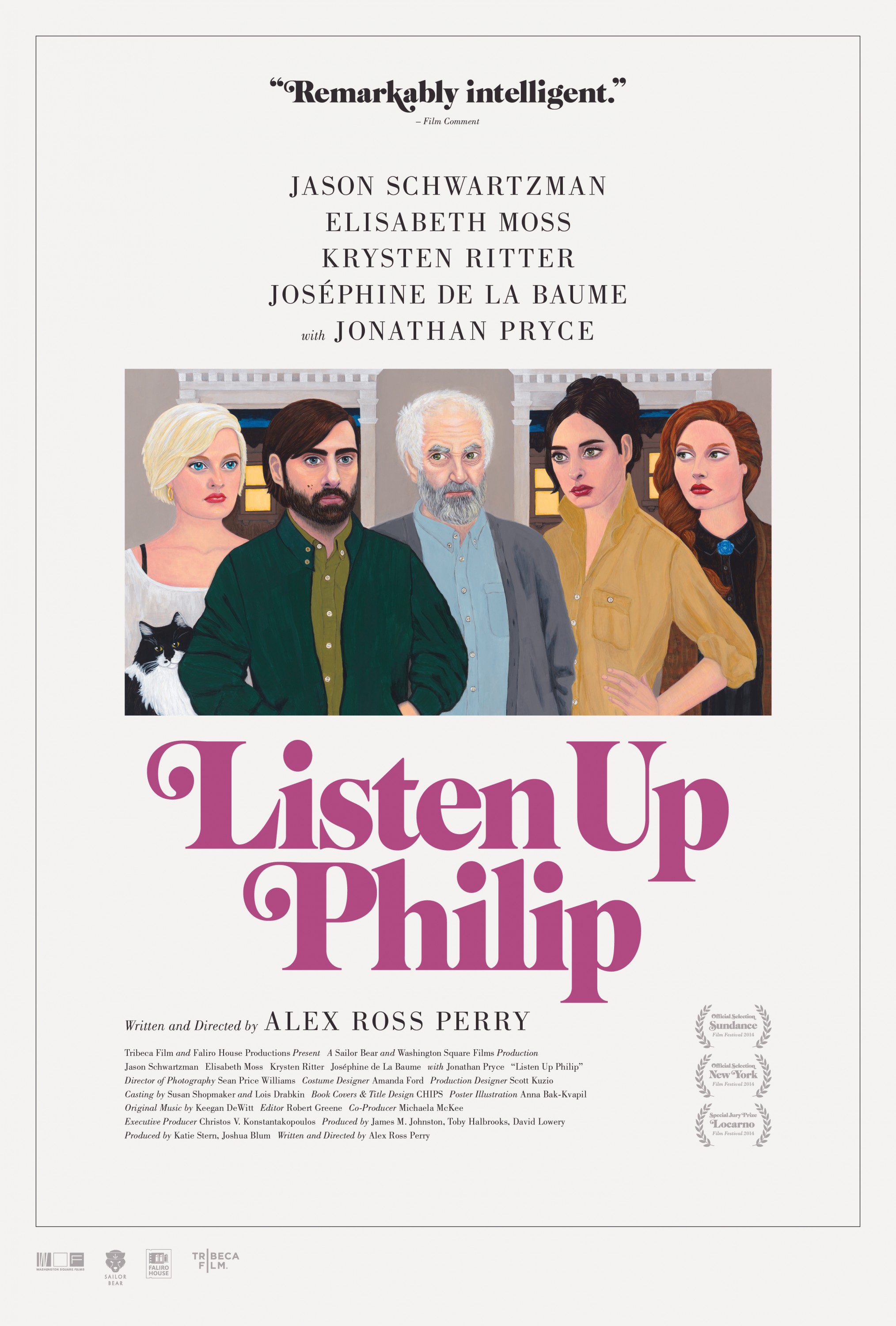 Mega Sized Movie Poster Image for Listen Up Philip 