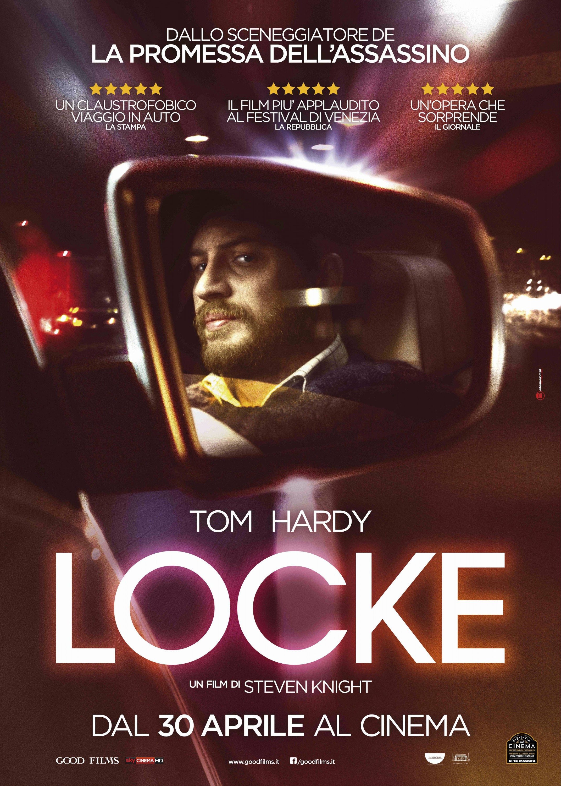 Mega Sized Movie Poster Image for Locke (#5 of 5)
