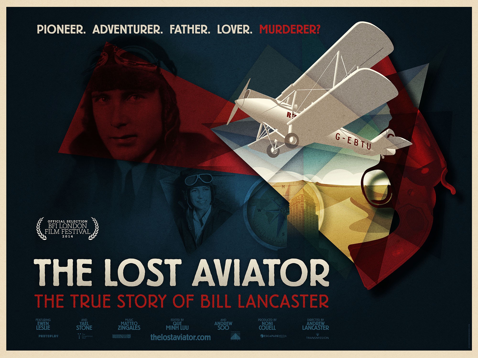Mega Sized Movie Poster Image for The Lost Aviator (#2 of 2)