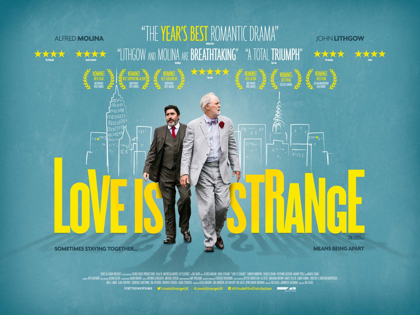 Extra Large Movie Poster Image for Love Is Strange (#2 of 5)