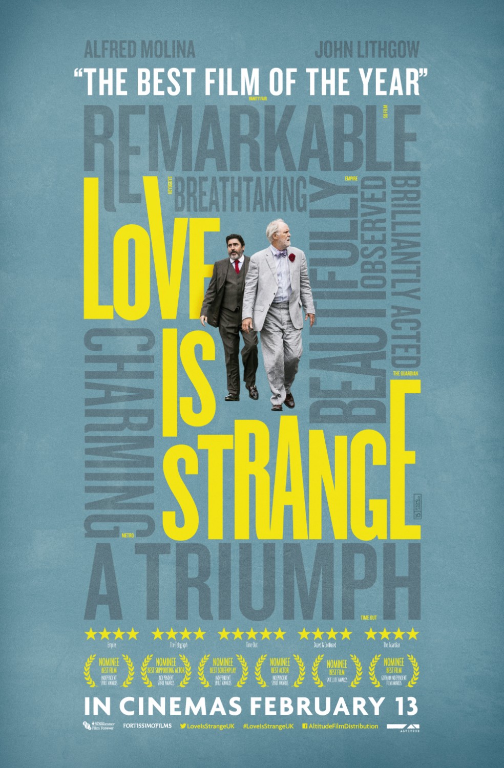 Extra Large Movie Poster Image for Love Is Strange (#3 of 5)