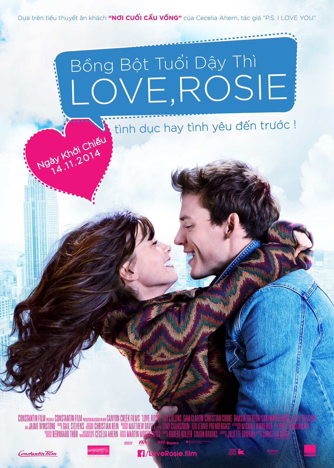 Extra Large Movie Poster Image for Love, Rosie (#10 of 11)