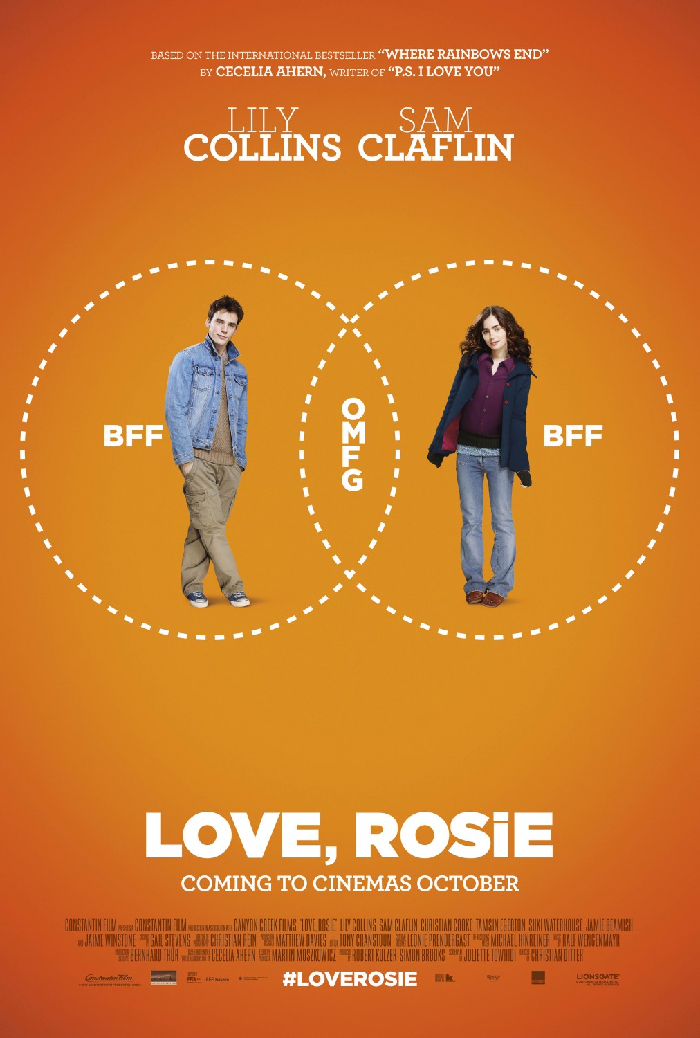 Extra Large Movie Poster Image for Love, Rosie (#3 of 11)