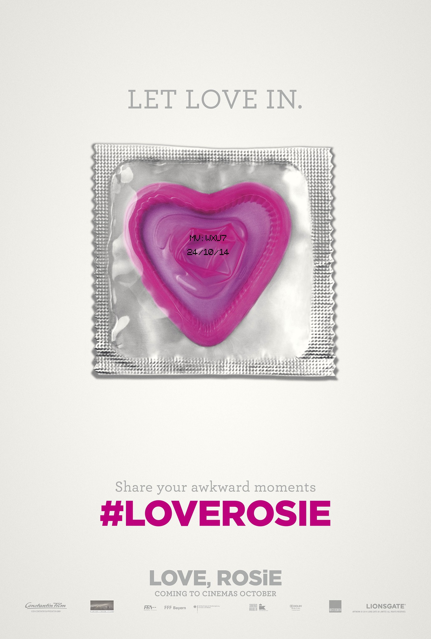 Mega Sized Movie Poster Image for Love, Rosie (#1 of 11)