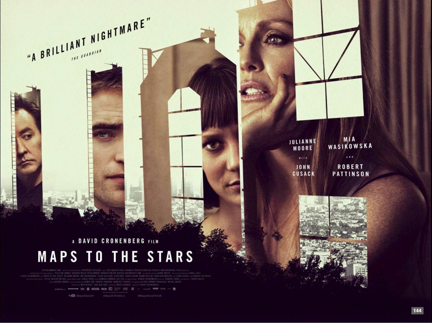 Extra Large Movie Poster Image for Maps to the Stars (#2 of 9)