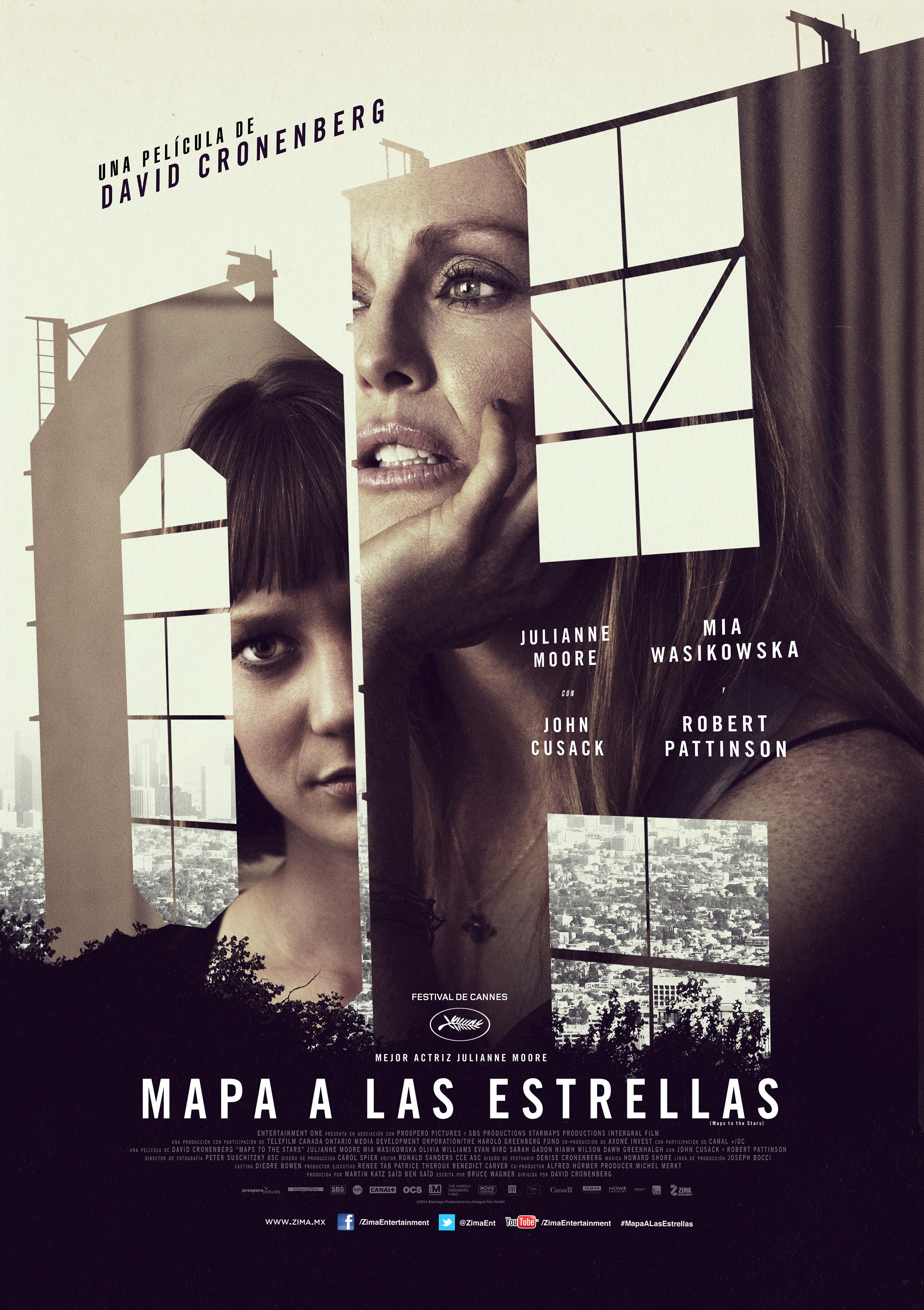 Mega Sized Movie Poster Image for Maps to the Stars (#5 of 9)