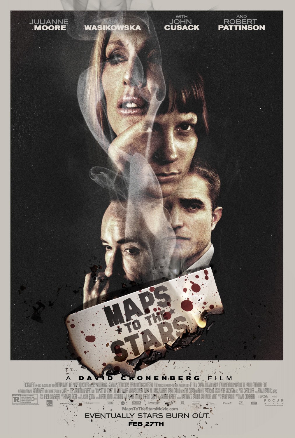 Extra Large Movie Poster Image for Maps to the Stars (#8 of 9)