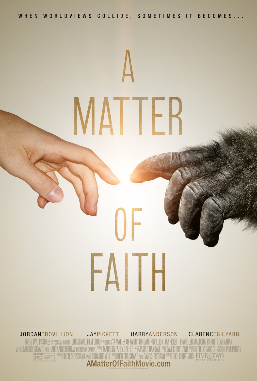 Extra Large Movie Poster Image for A Matter of Faith 