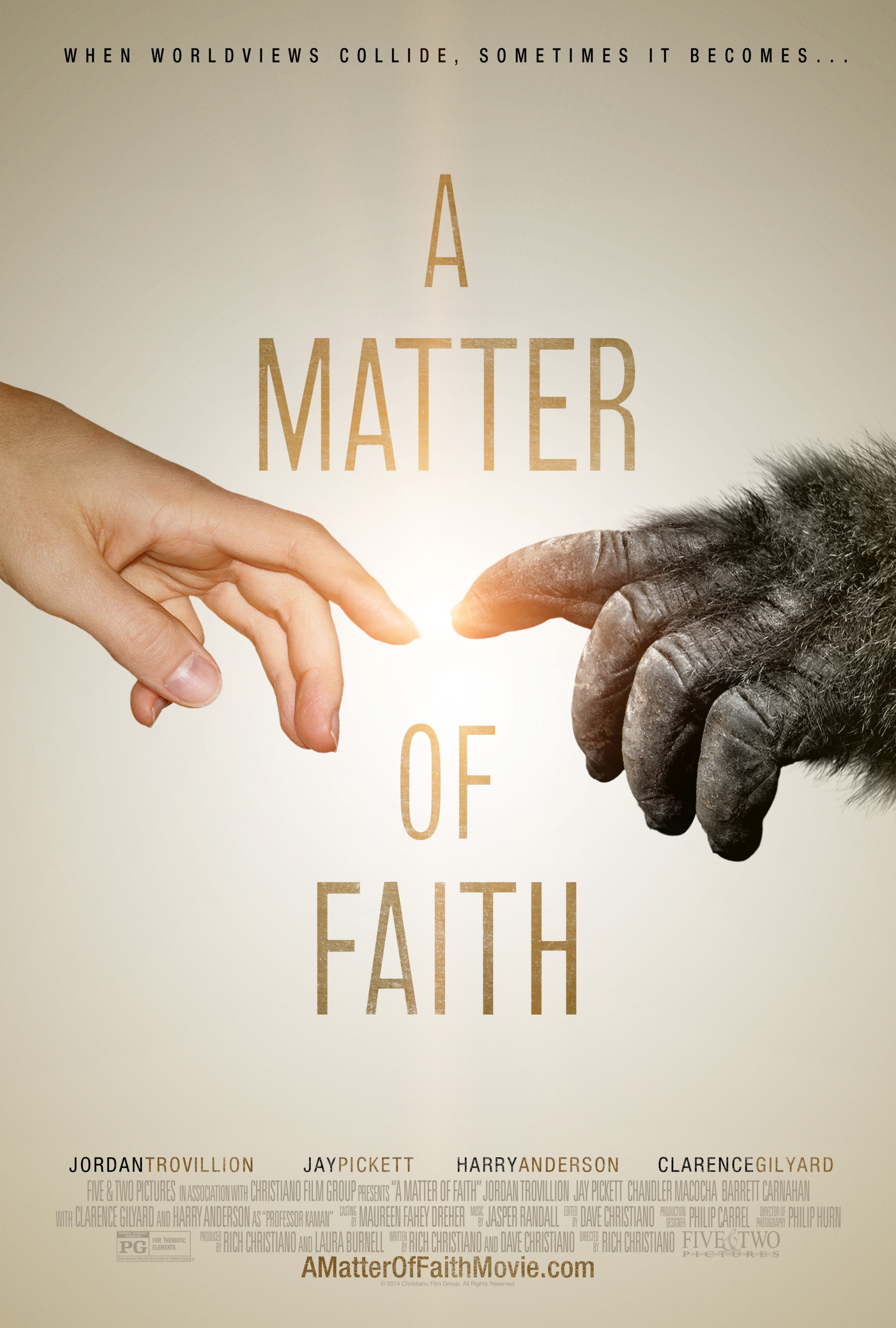 Mega Sized Movie Poster Image for A Matter of Faith 