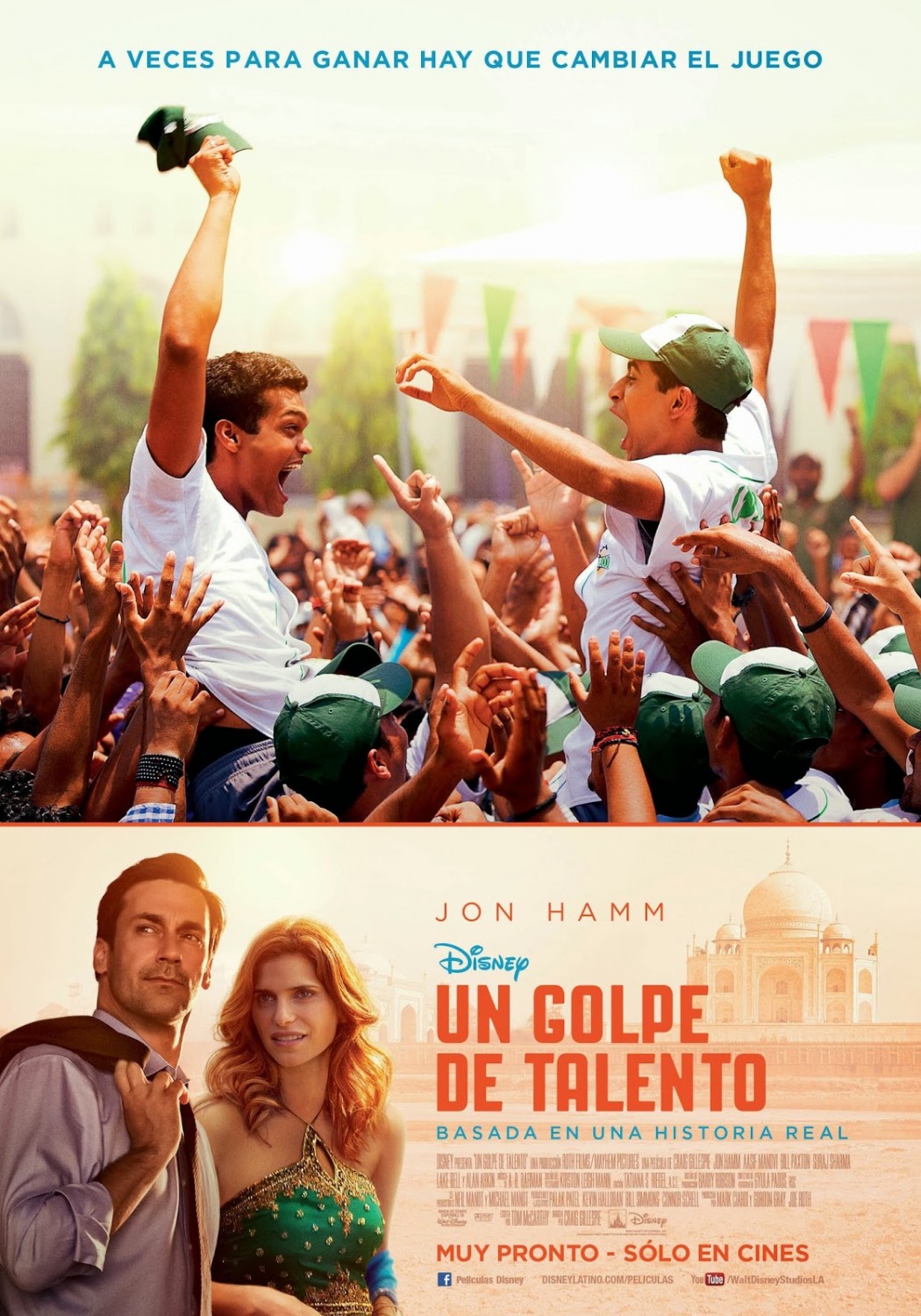 Extra Large Movie Poster Image for Million Dollar Arm (#3 of 4)