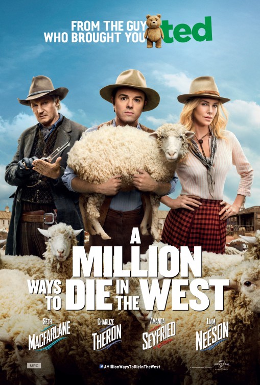 A Million Ways to Die in the West Movie Poster