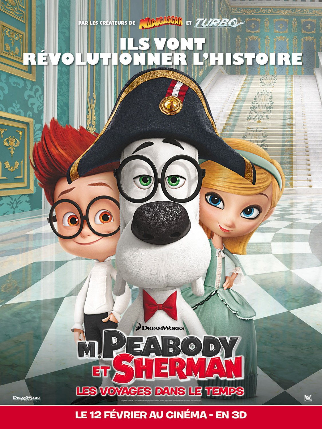 Extra Large Movie Poster Image for Mr. Peabody & Sherman (#13 of 22)