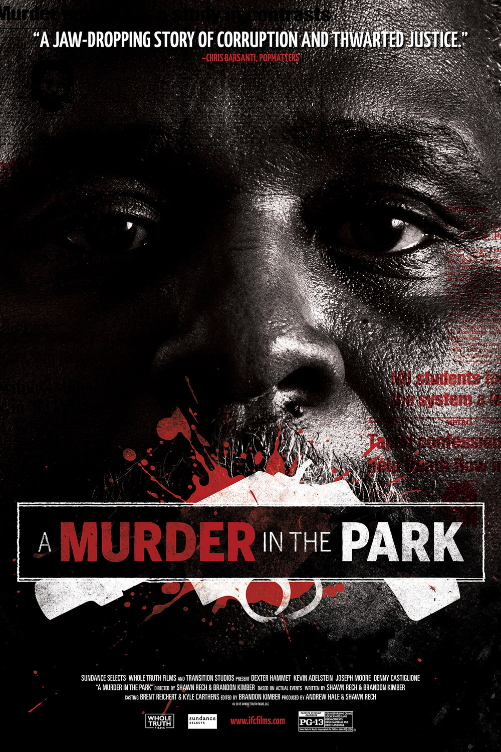 Extra Large Movie Poster Image for A Murder in the Park 