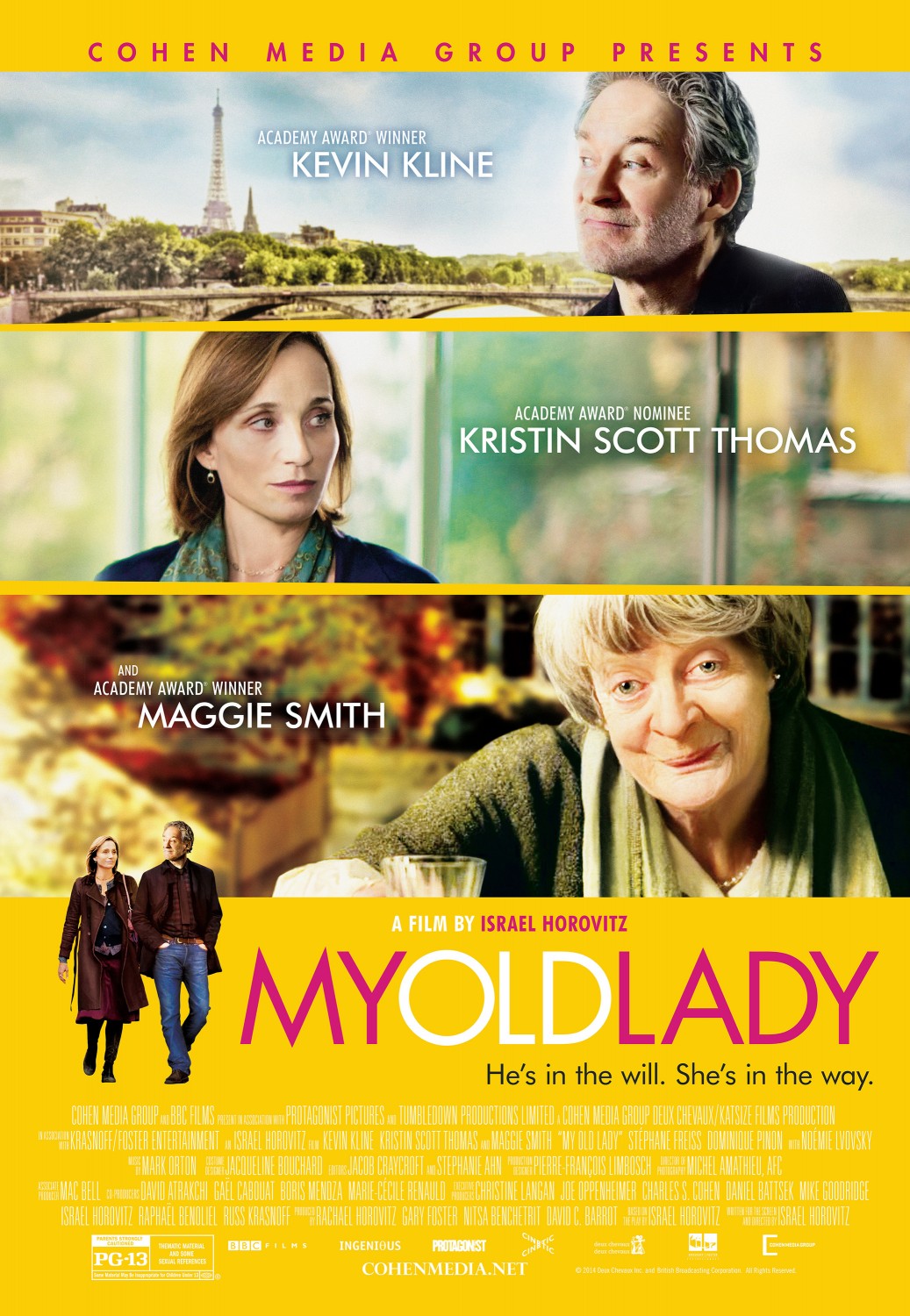 Extra Large Movie Poster Image for My Old Lady (#1 of 2)