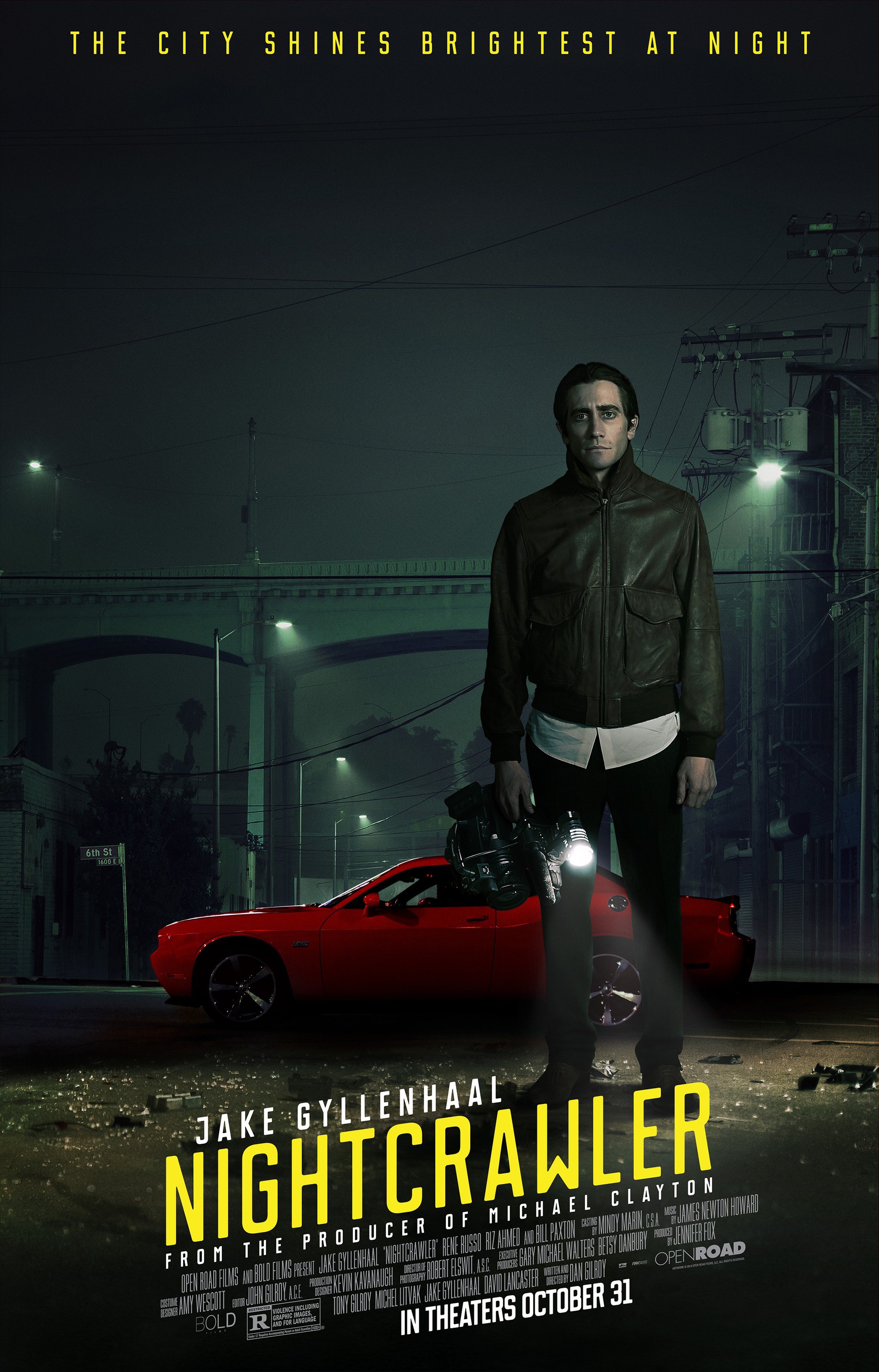Mega Sized Movie Poster Image for Nightcrawler (#4 of 5)