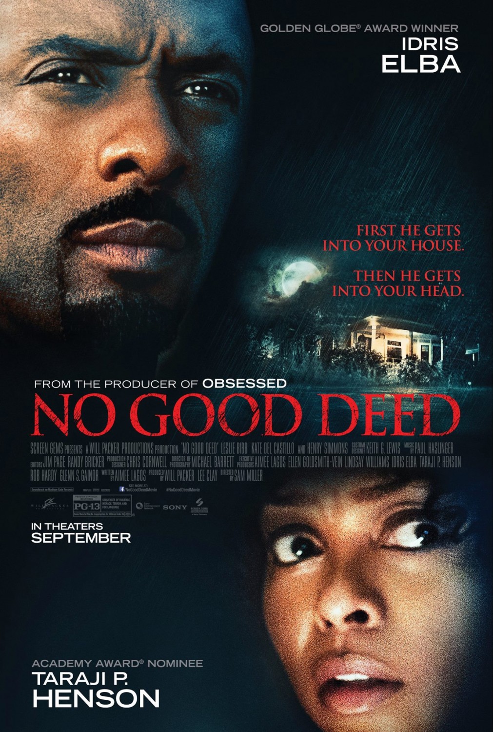 Extra Large Movie Poster Image for No Good Deed 