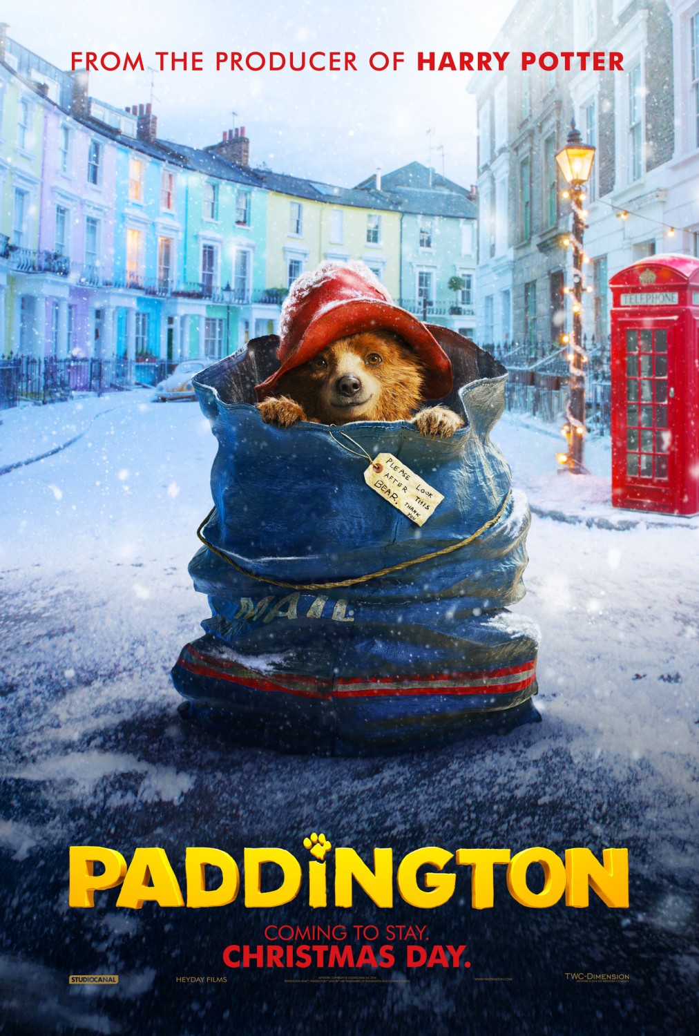 Extra Large Movie Poster Image for Paddington Bear (#4 of 22)