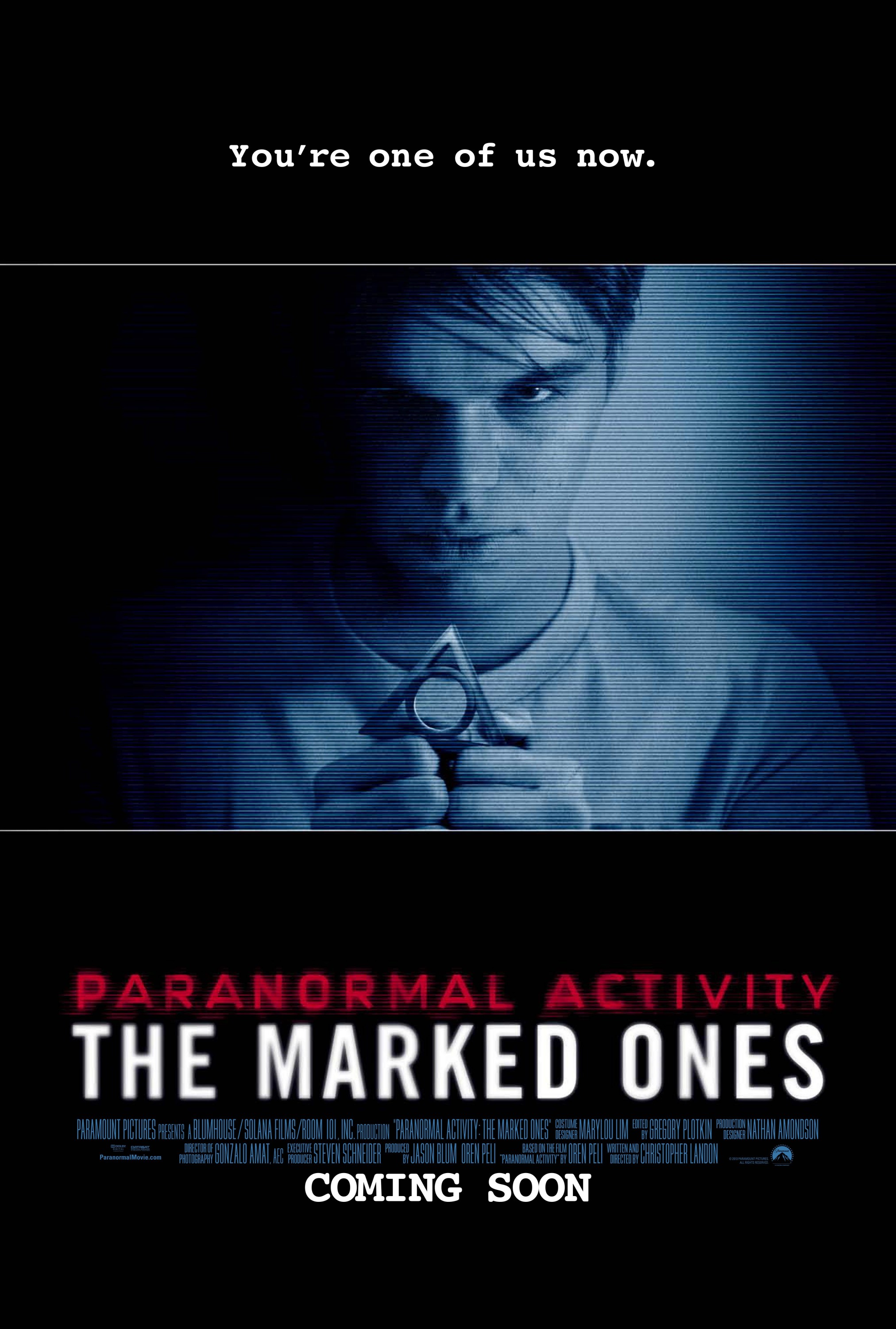 Mega Sized Movie Poster Image for Paranormal Activity: The Marked Ones (#2 of 4)