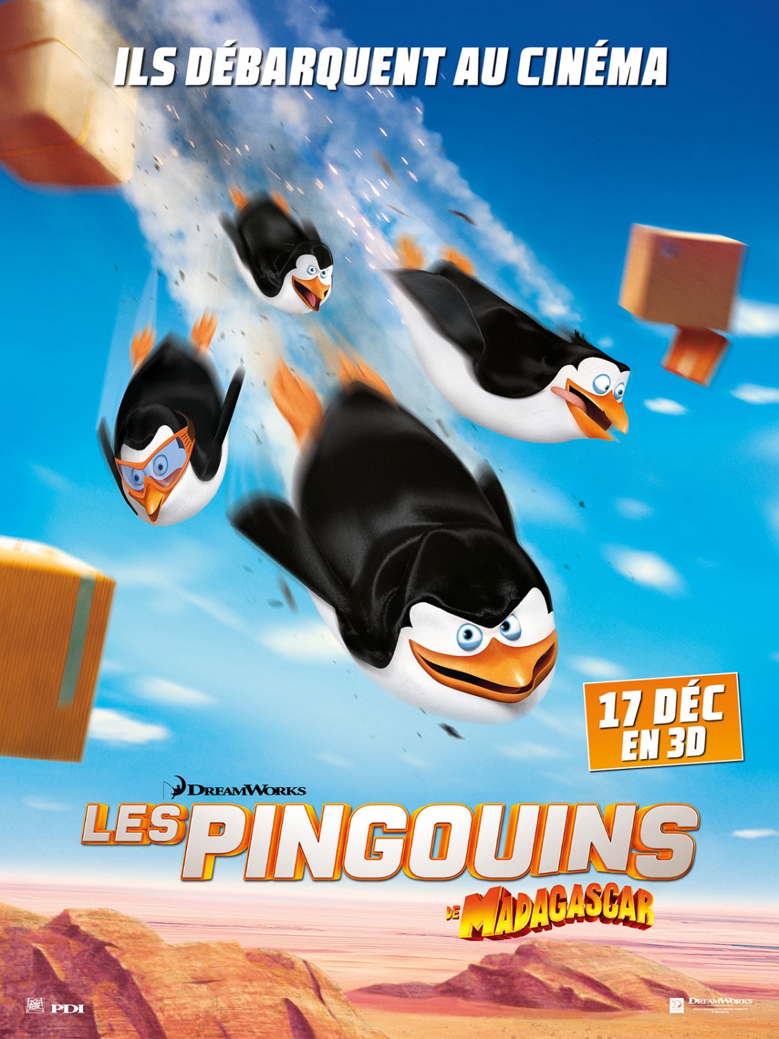 Extra Large Movie Poster Image for Penguins of Madagascar (#2 of 9)