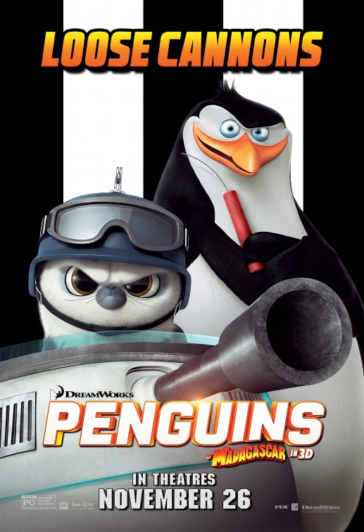 Penguins of Madagascar Movie Poster