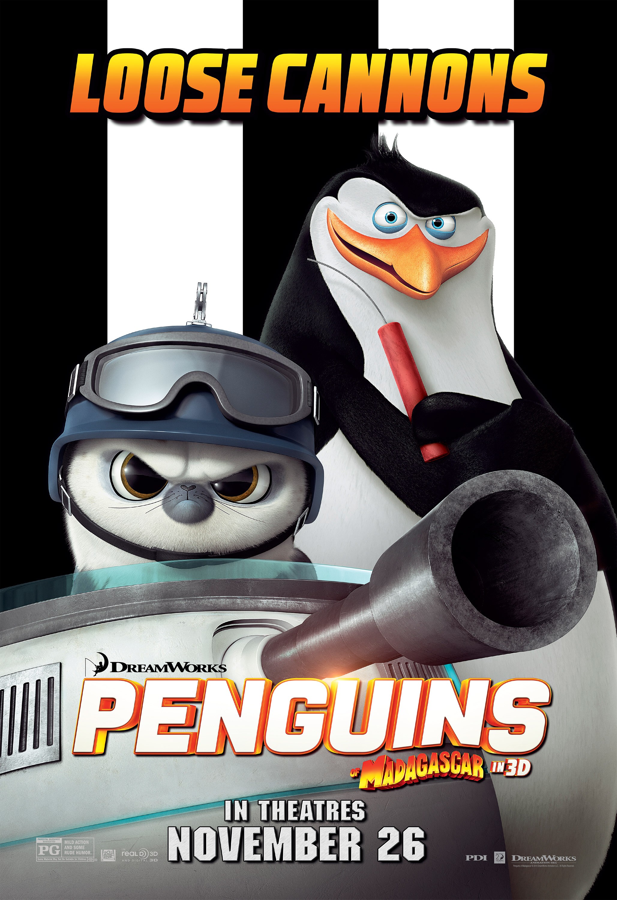 Mega Sized Movie Poster Image for Penguins of Madagascar (#4 of 9)