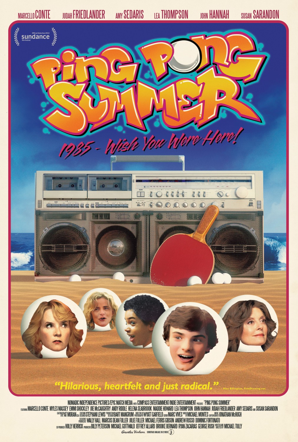 Extra Large Movie Poster Image for Ping Pong Summer 
