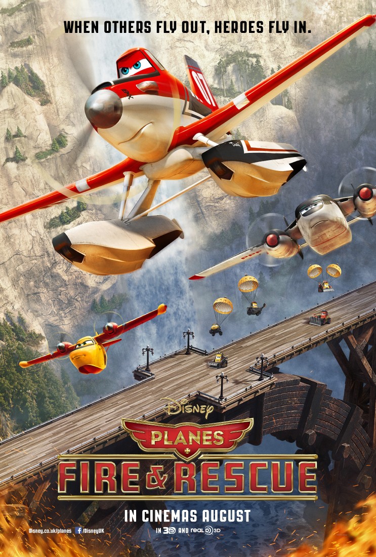 Extra Large Movie Poster Image for Planes: Fire & Rescue (#2 of 3)