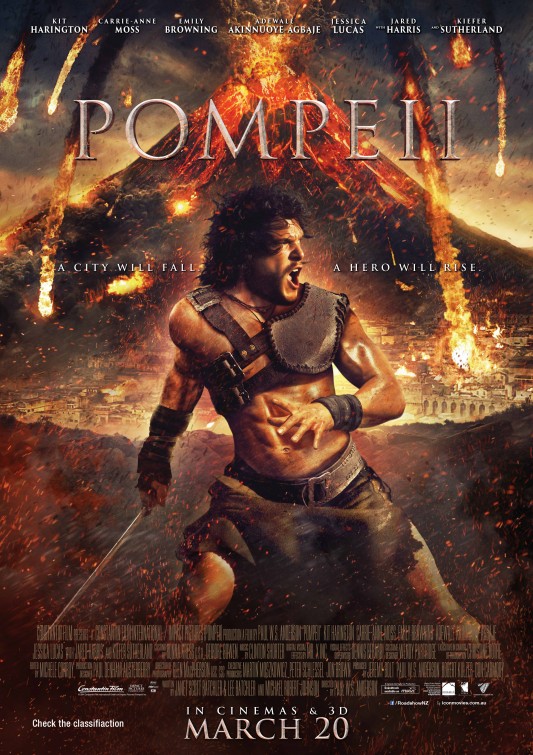 Pompeii Movie Poster