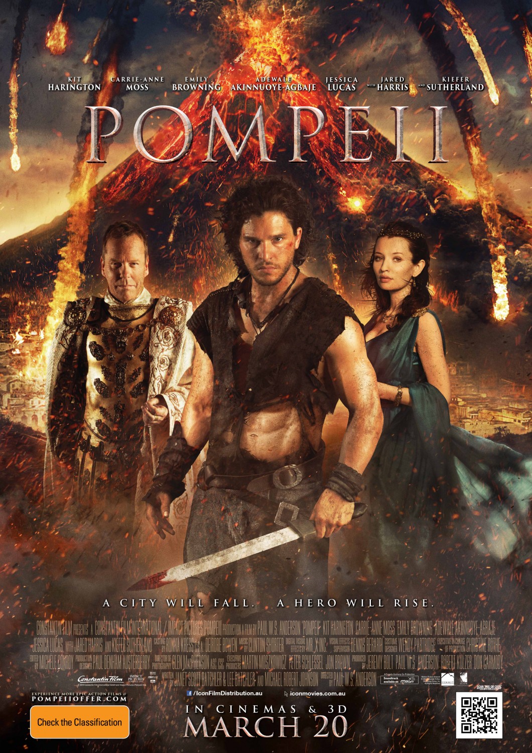 Extra Large Movie Poster Image for Pompeii (#5 of 6)