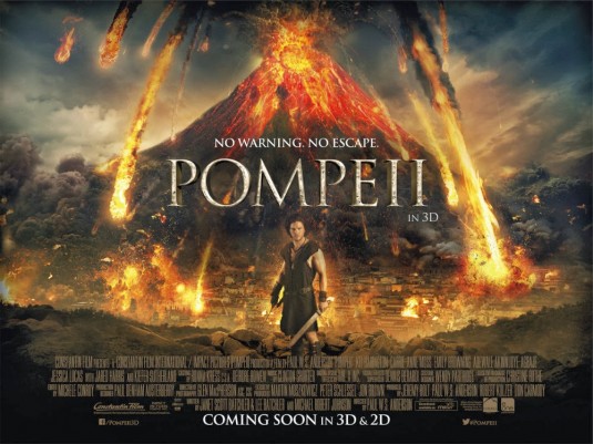 Pompeii Movie Poster