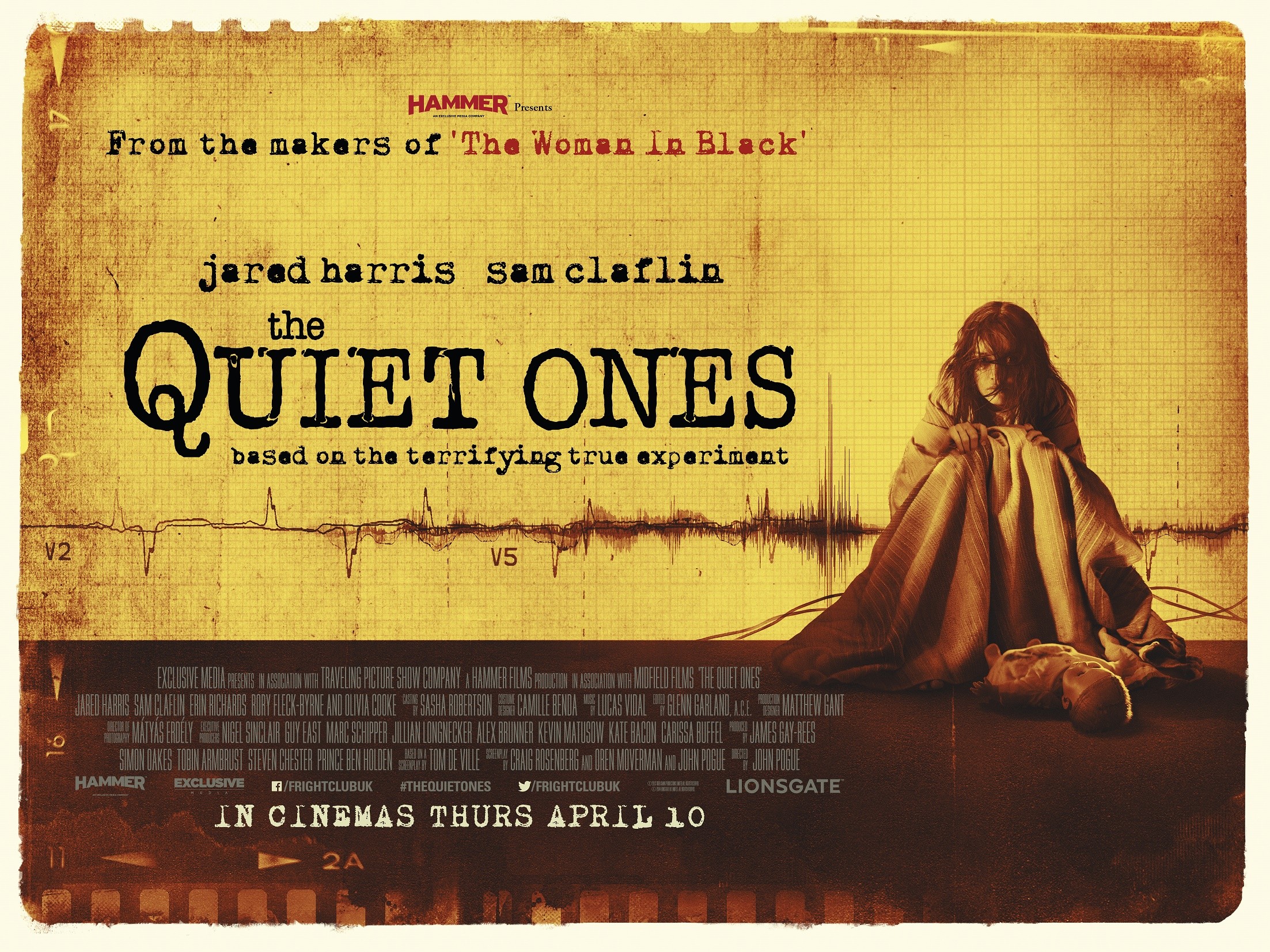Mega Sized Movie Poster Image for The Quiet Ones (#2 of 10)