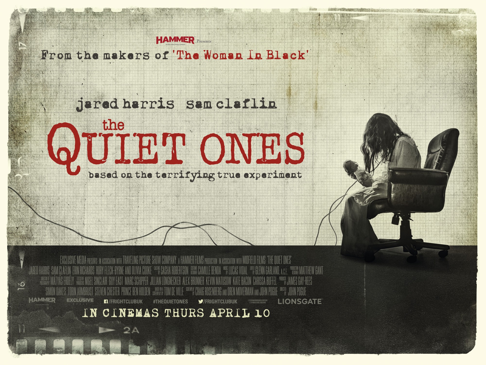 Mega Sized Movie Poster Image for The Quiet Ones (#3 of 10)