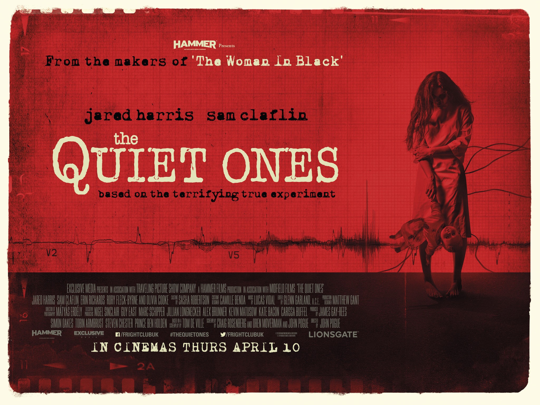 Mega Sized Movie Poster Image for The Quiet Ones (#4 of 10)