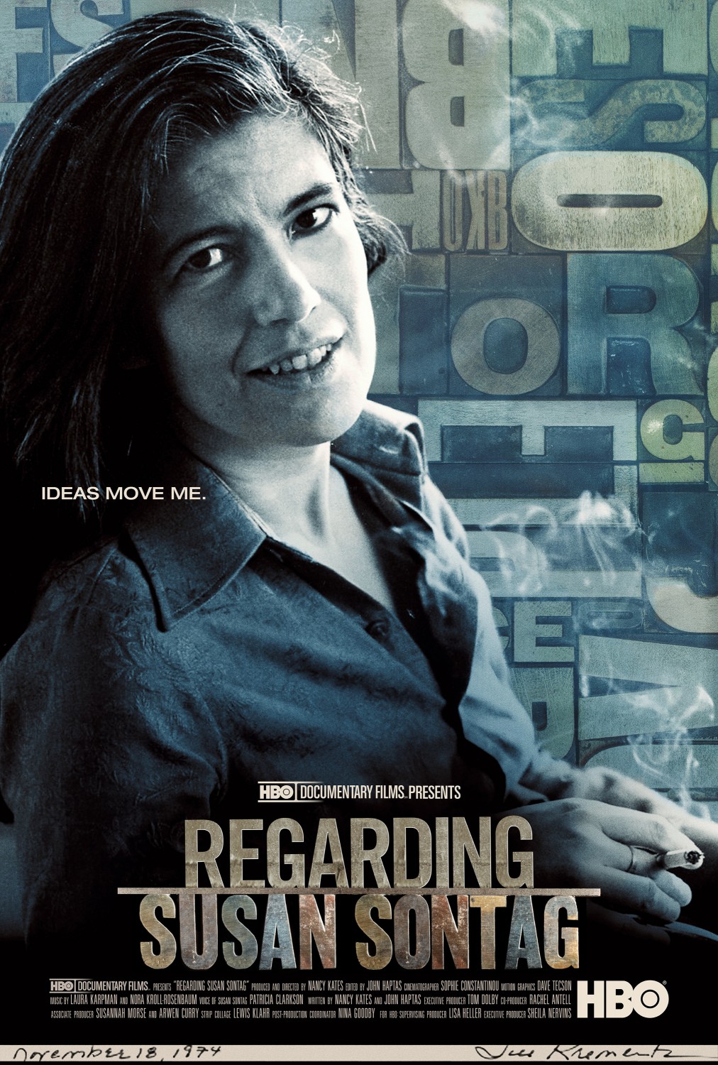 Extra Large Movie Poster Image for Regarding Susan Sontag (#1 of 2)