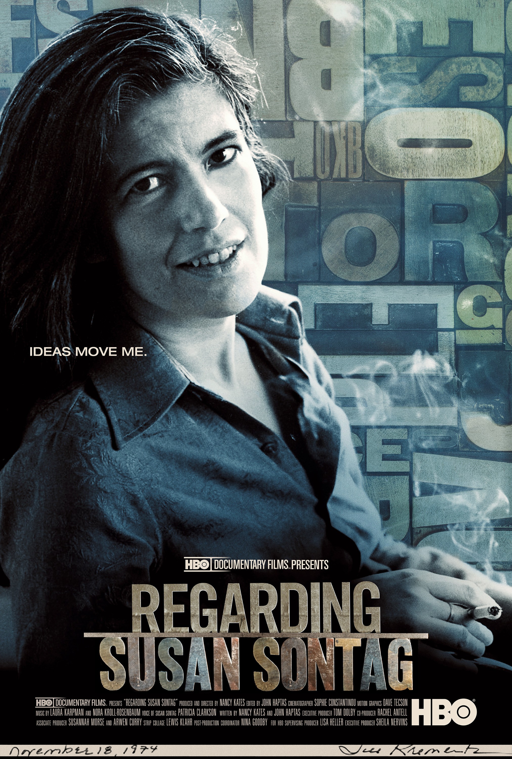 Mega Sized Movie Poster Image for Regarding Susan Sontag (#1 of 2)