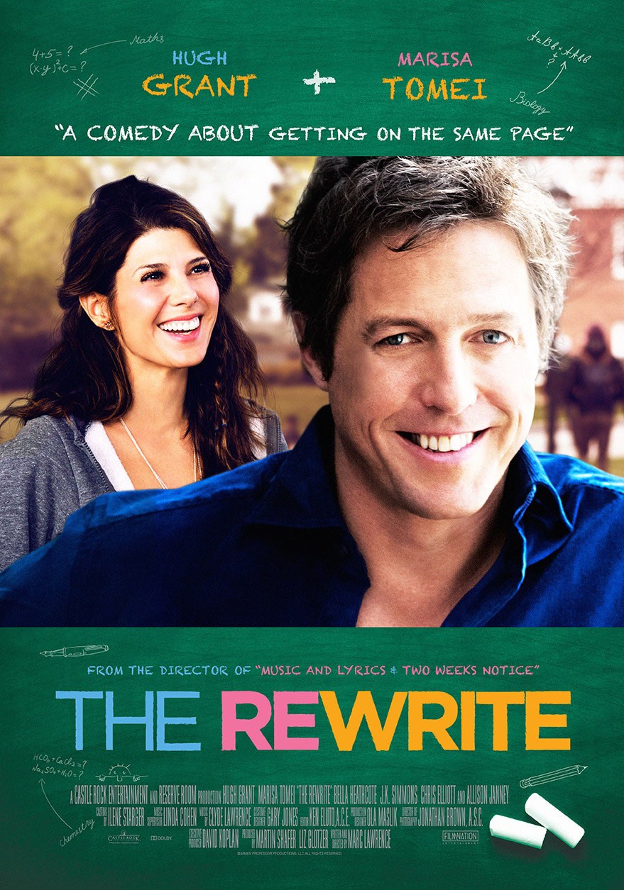 Extra Large Movie Poster Image for The Rewrite (#3 of 3)
