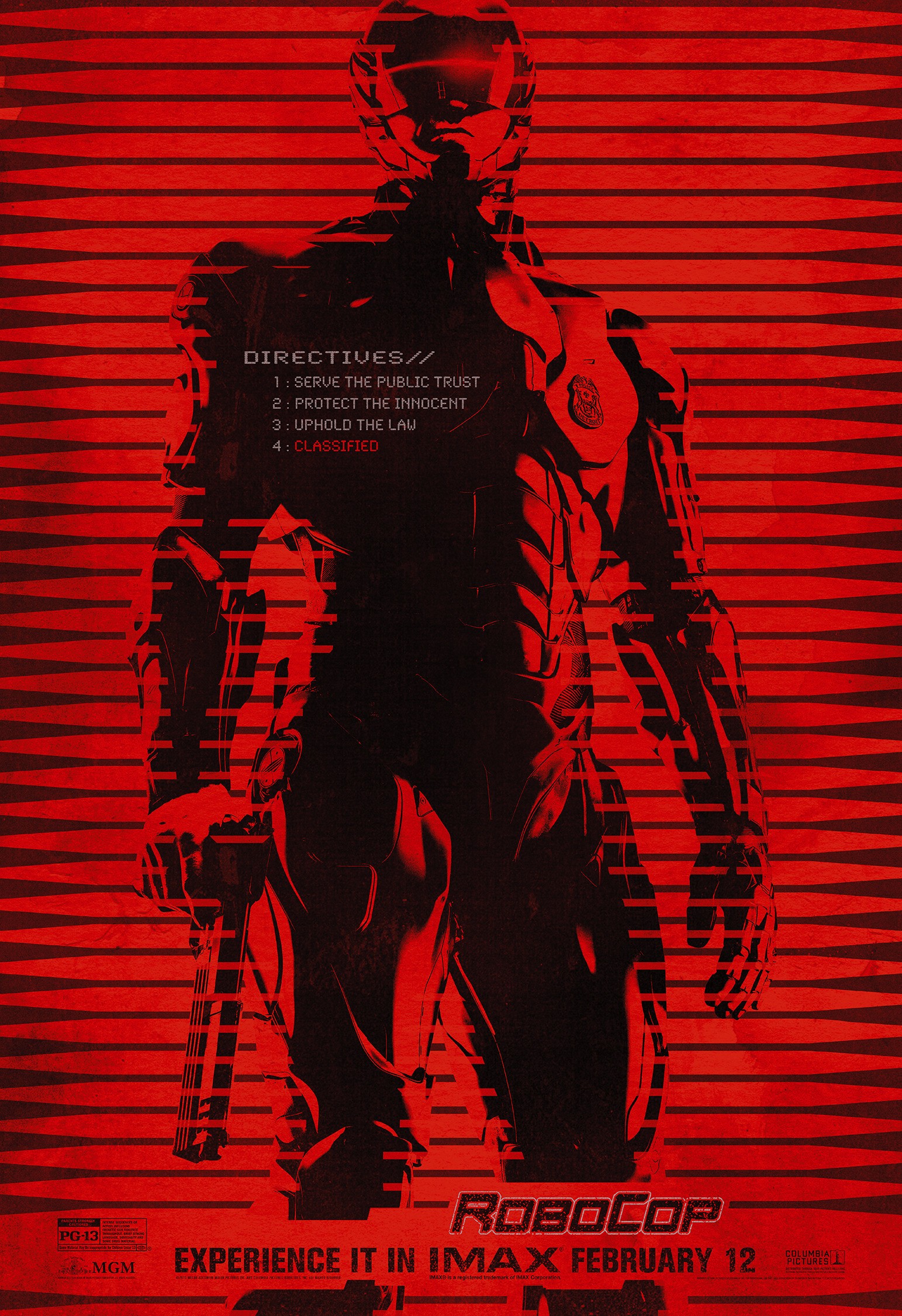 Mega Sized Movie Poster Image for RoboCop (#4 of 4)