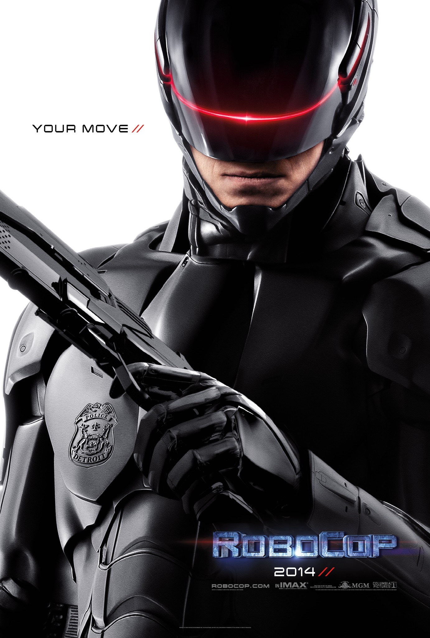 Mega Sized Movie Poster Image for RoboCop (#1 of 4)