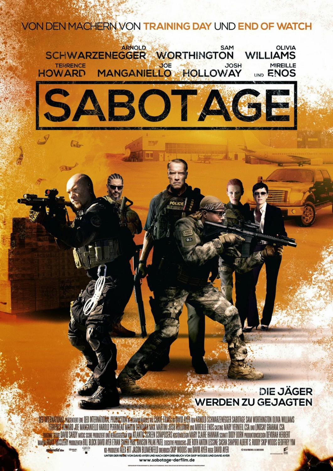 Extra Large Movie Poster Image for Sabotage (#5 of 13)