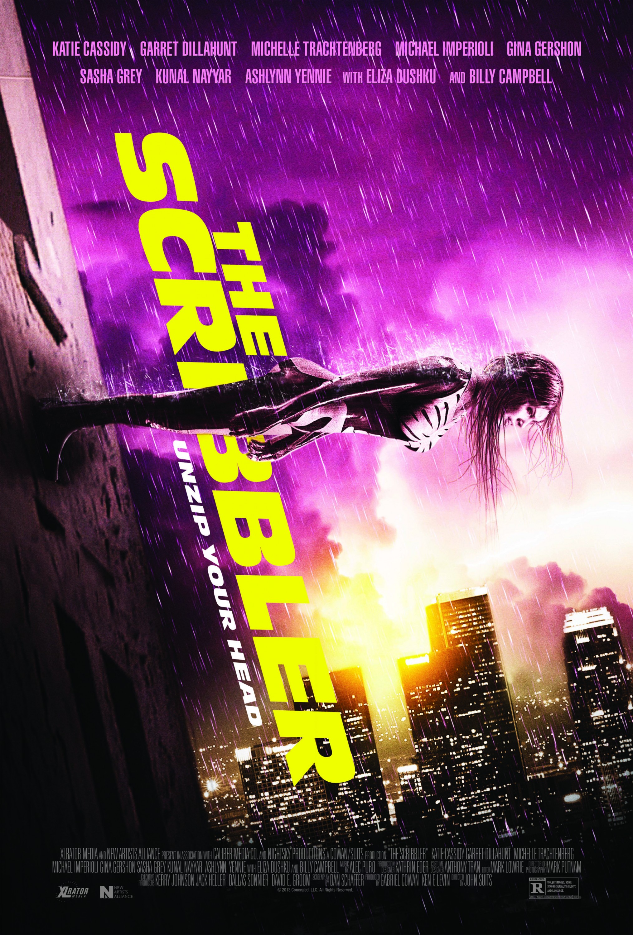 Mega Sized Movie Poster Image for The Scribbler 