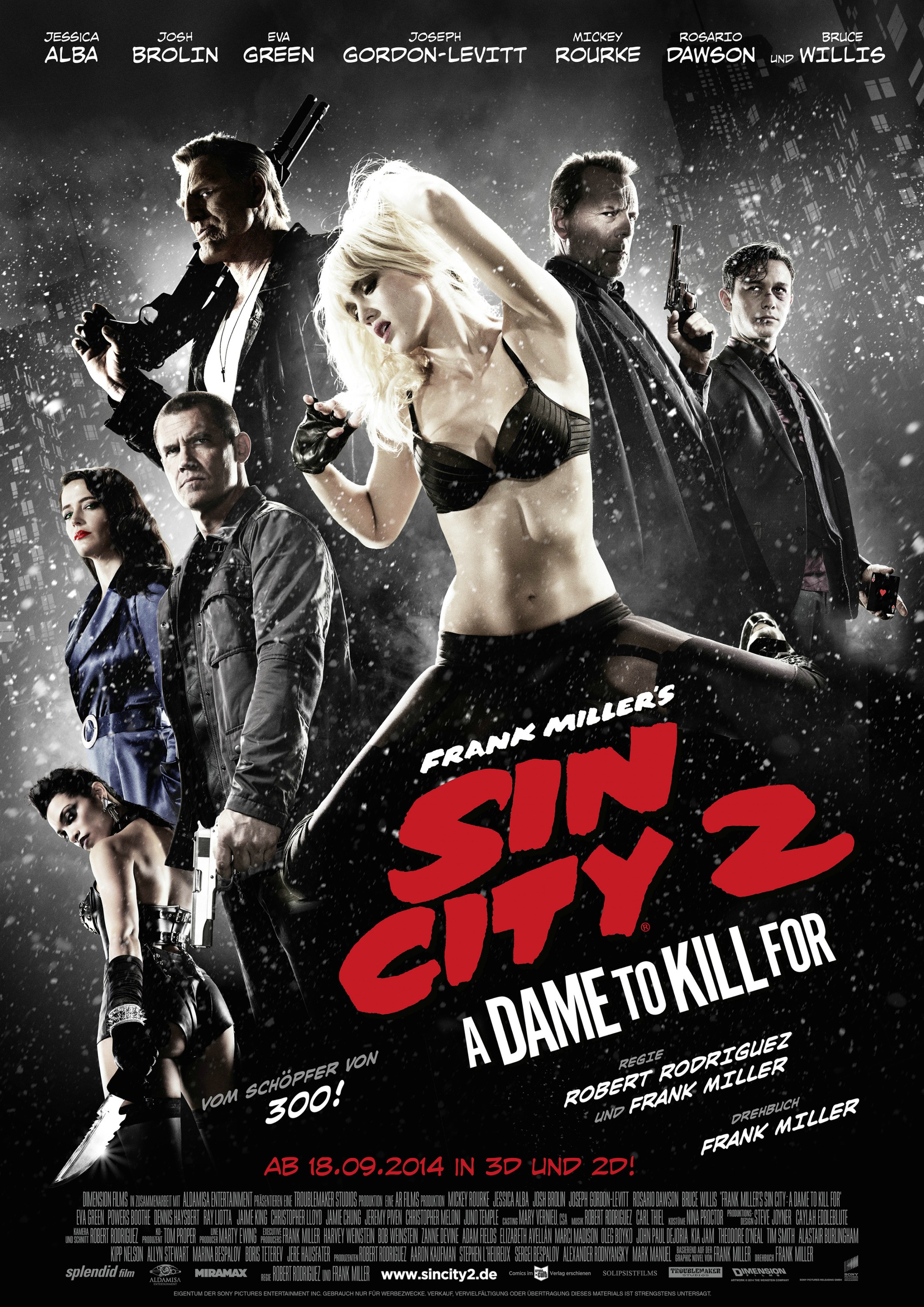 Mega Sized Movie Poster Image for Sin City: A Dame to Kill For (#23 of 30)