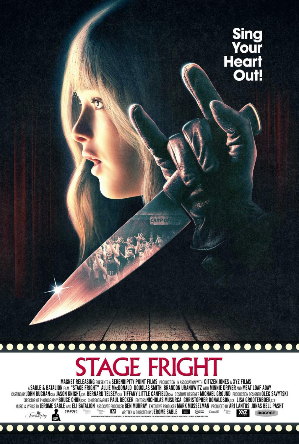 Extra Large Movie Poster Image for Stage Fright (#1 of 5)
