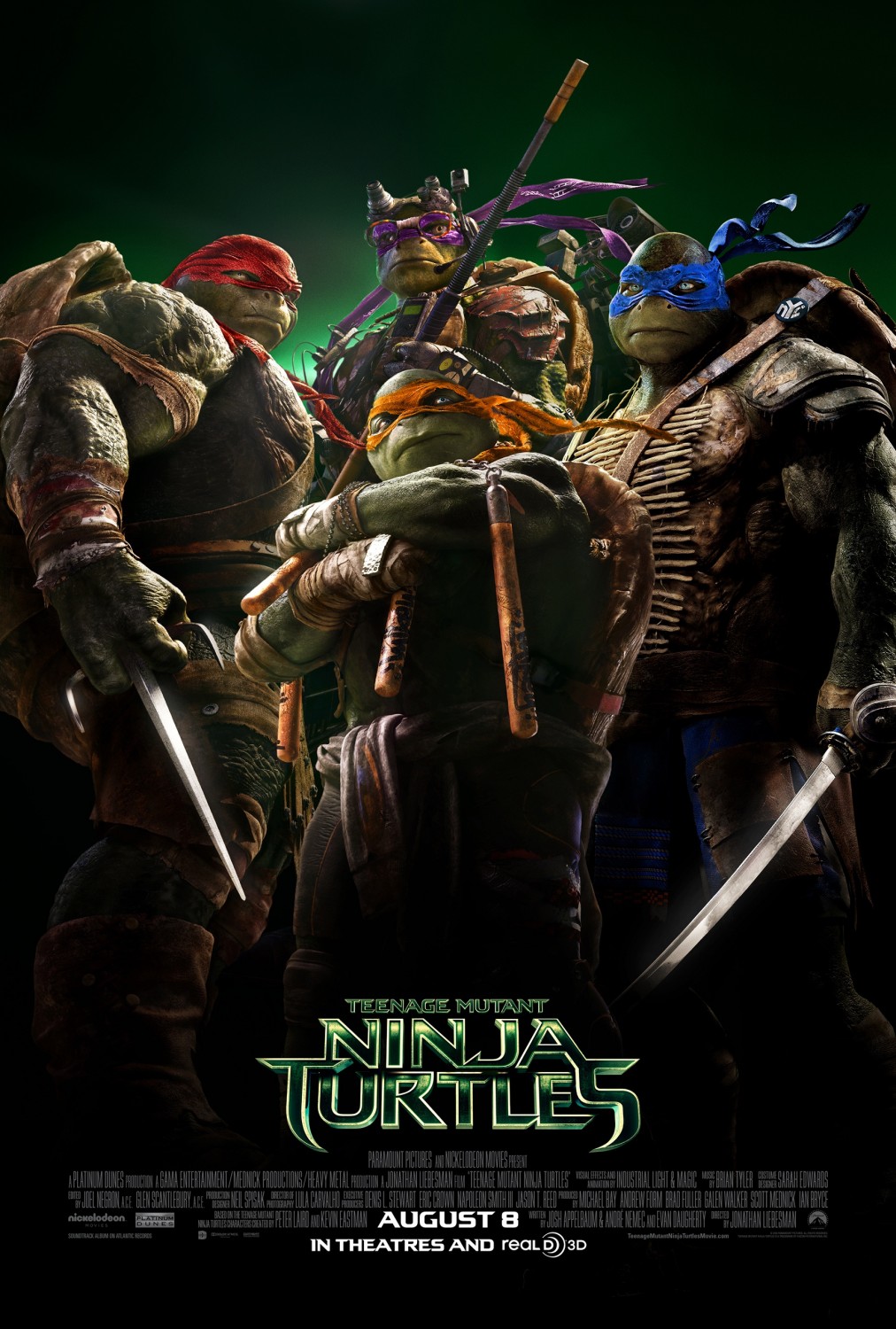 Extra Large Movie Poster Image for Teenage Mutant Ninja Turtles (#15 of 22)